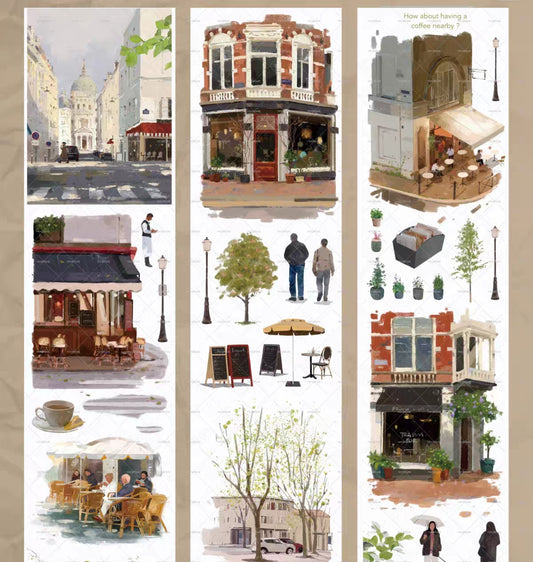 Coffee Shop Washi Tape