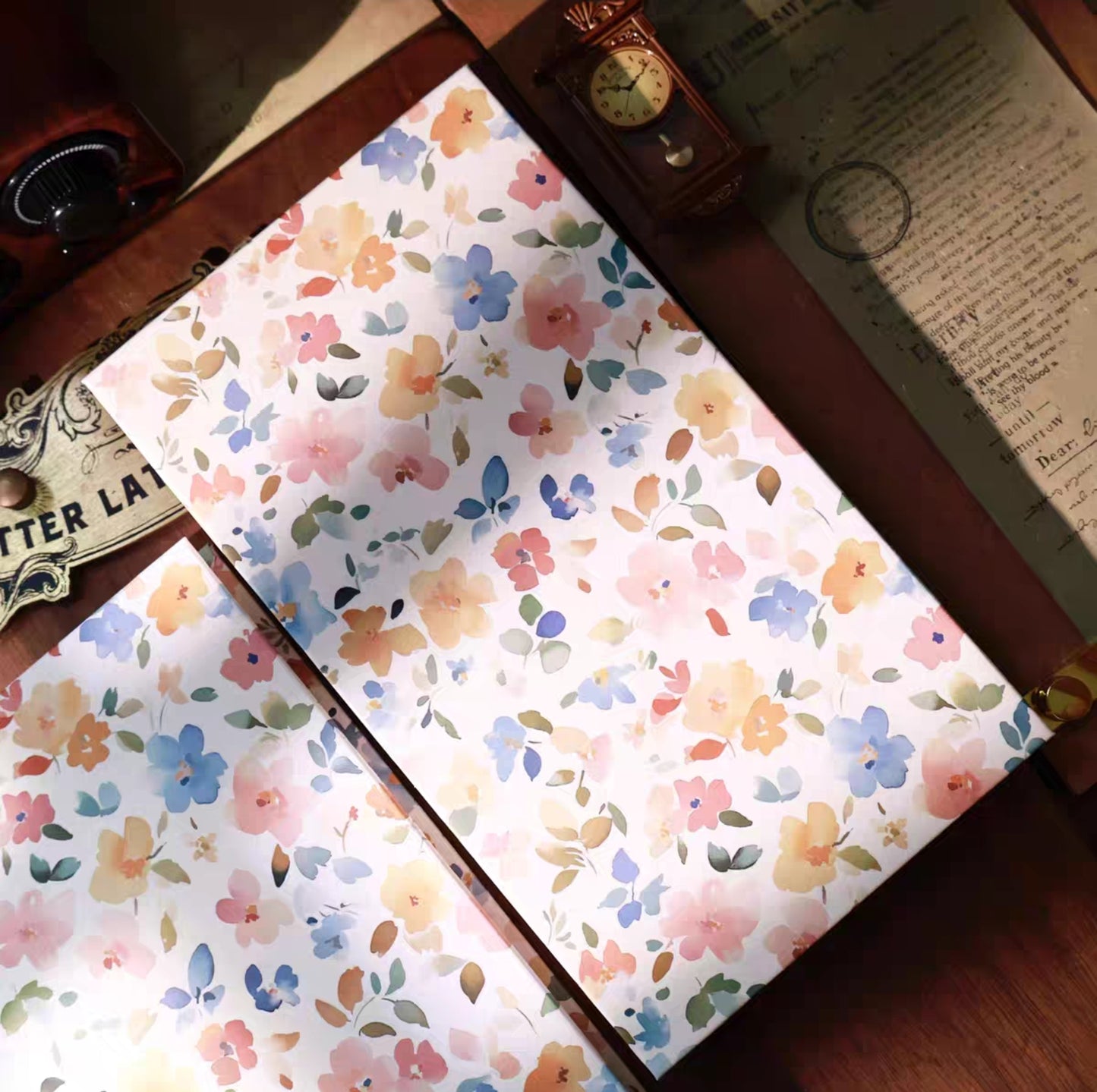 Floral Accordion Book 300g - Small Lucky Flower