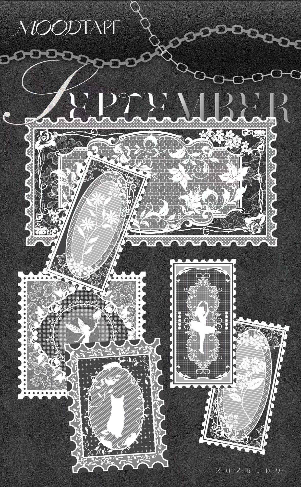 Memory Stamp Frosted PET Tape