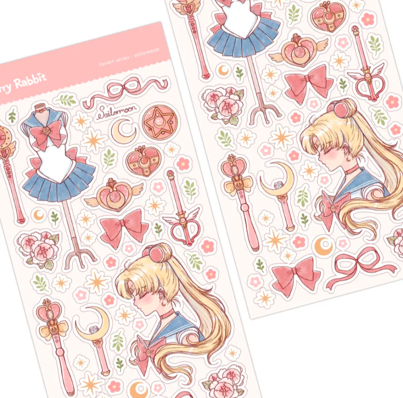 Sailormoon Sticker Sheet
