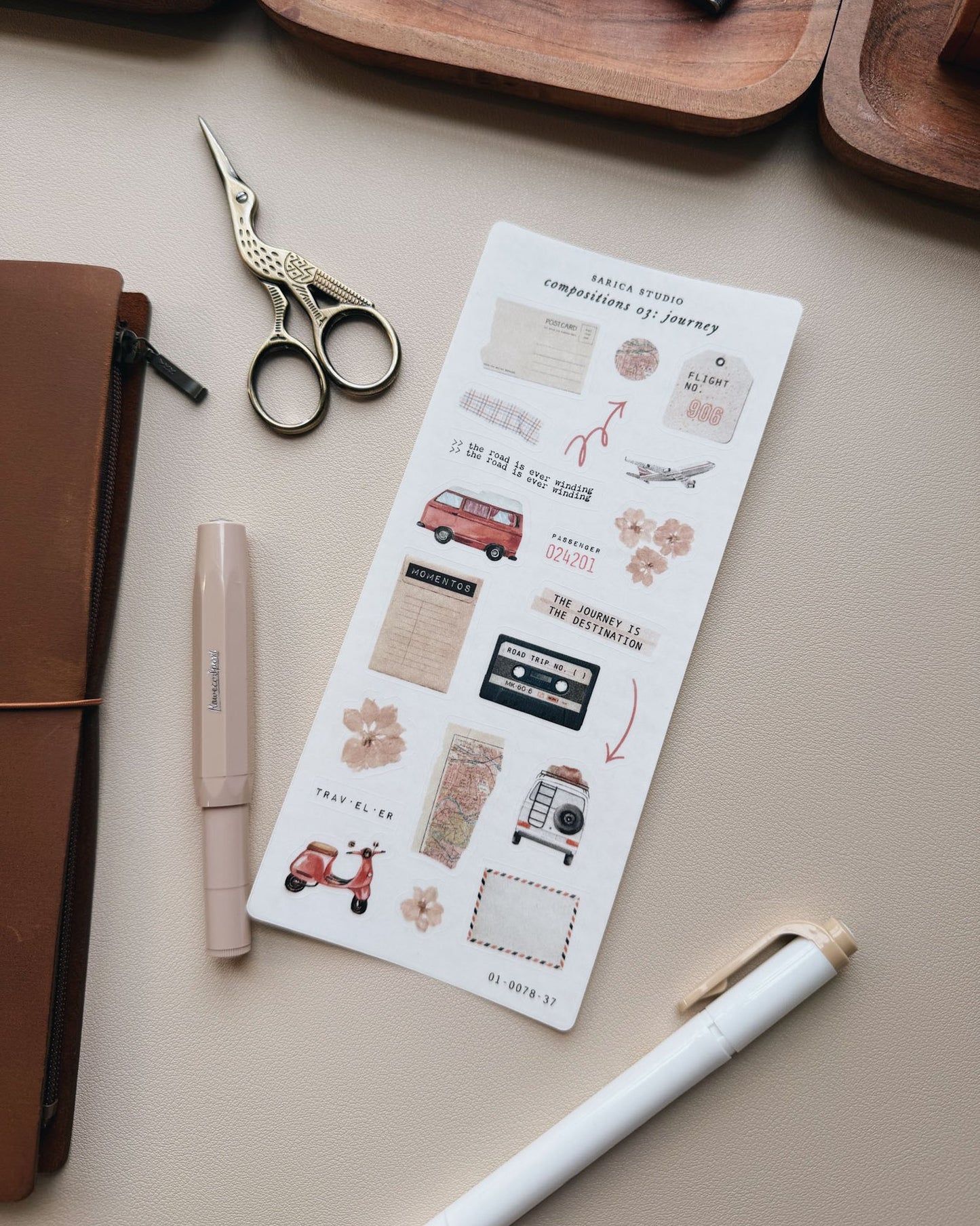 Compositions 03: Journey Stickers