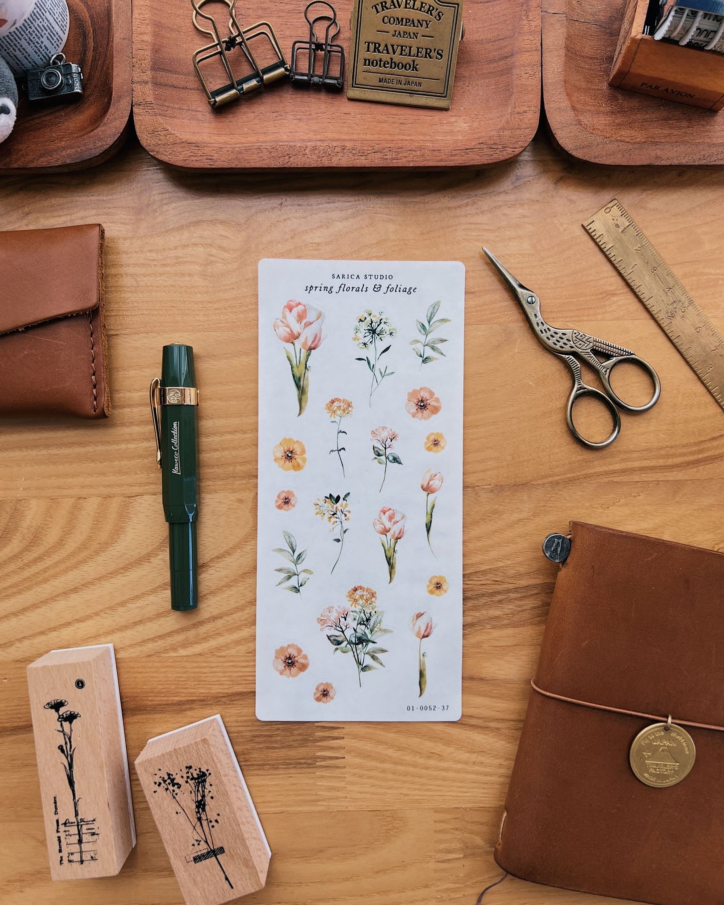 Spring Florals and Foliage Stickers