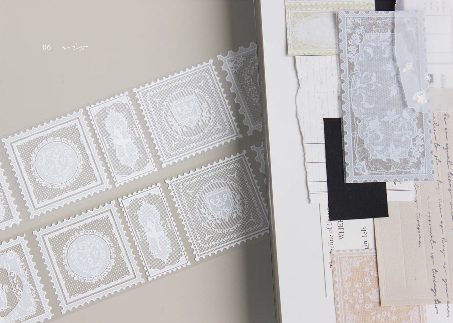 Memory Stamp Frosted PET Tape