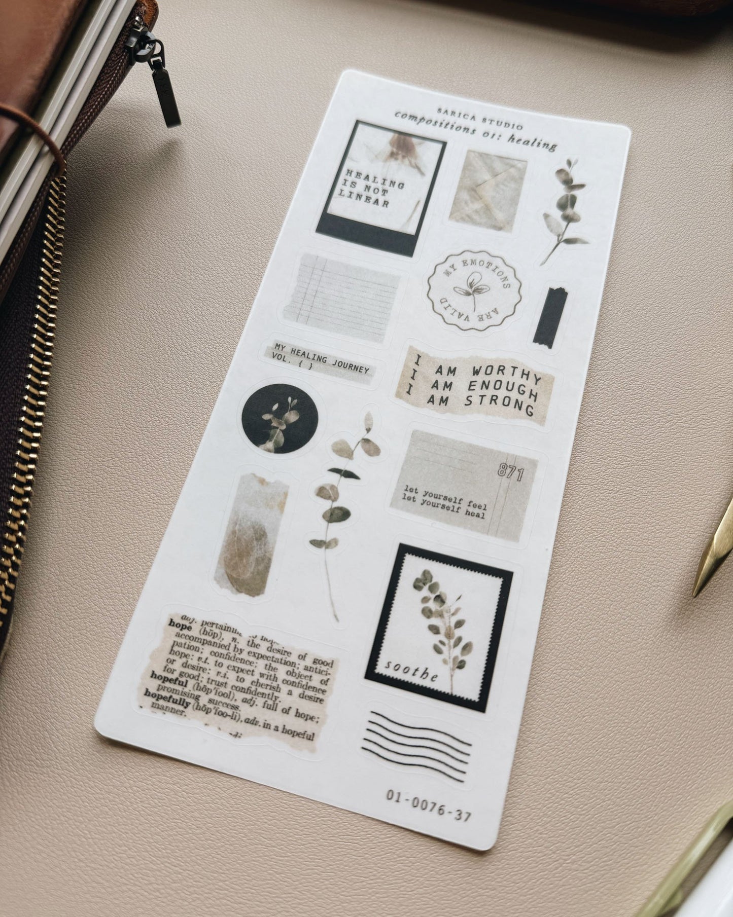 Compositions 01: Healing Stickers