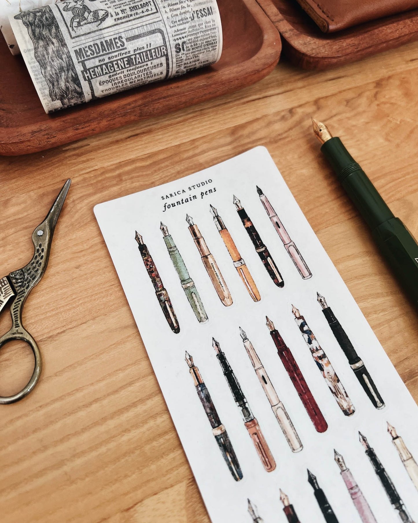 Fountain Pen Stickers