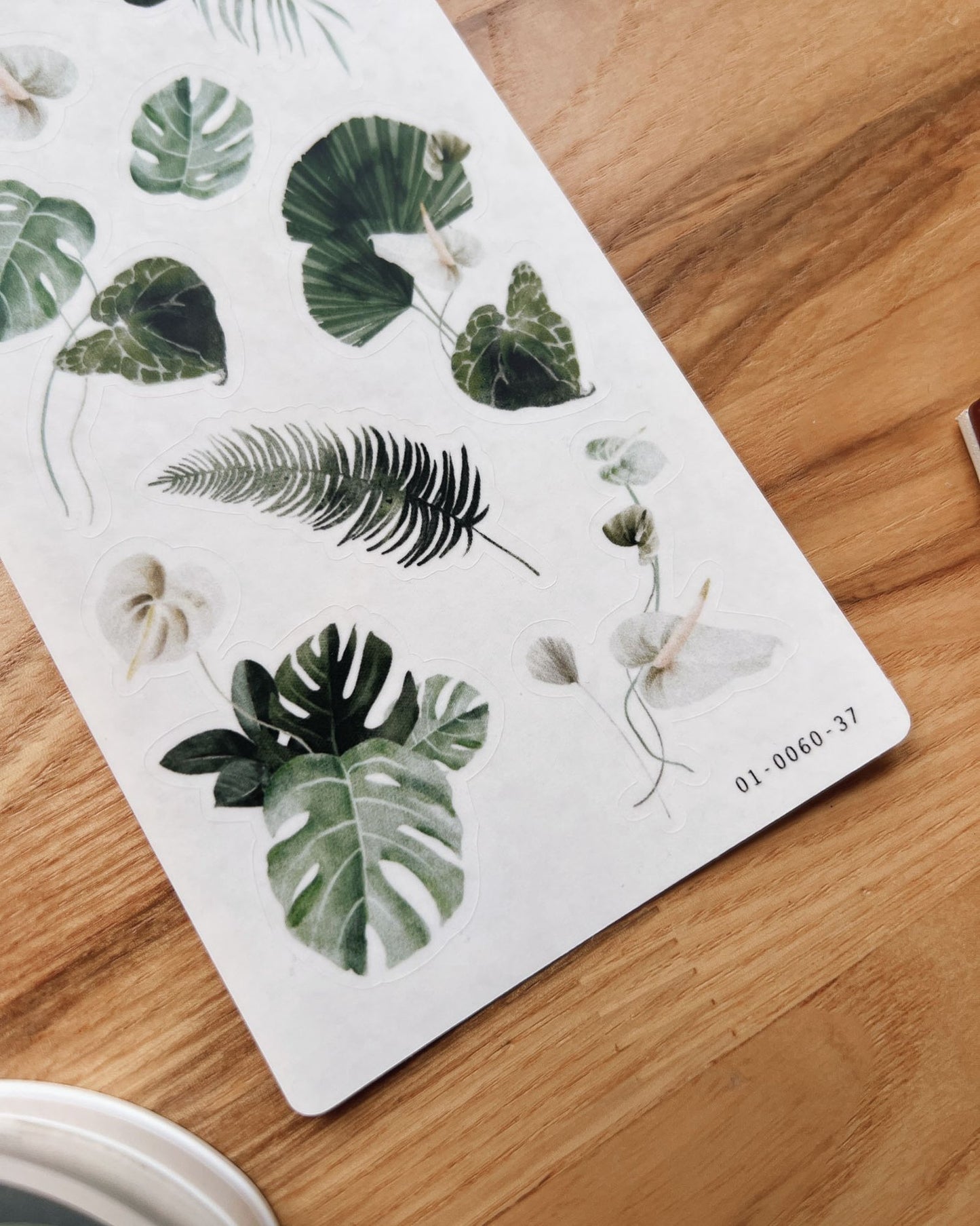 Tropical Foliage Stickers