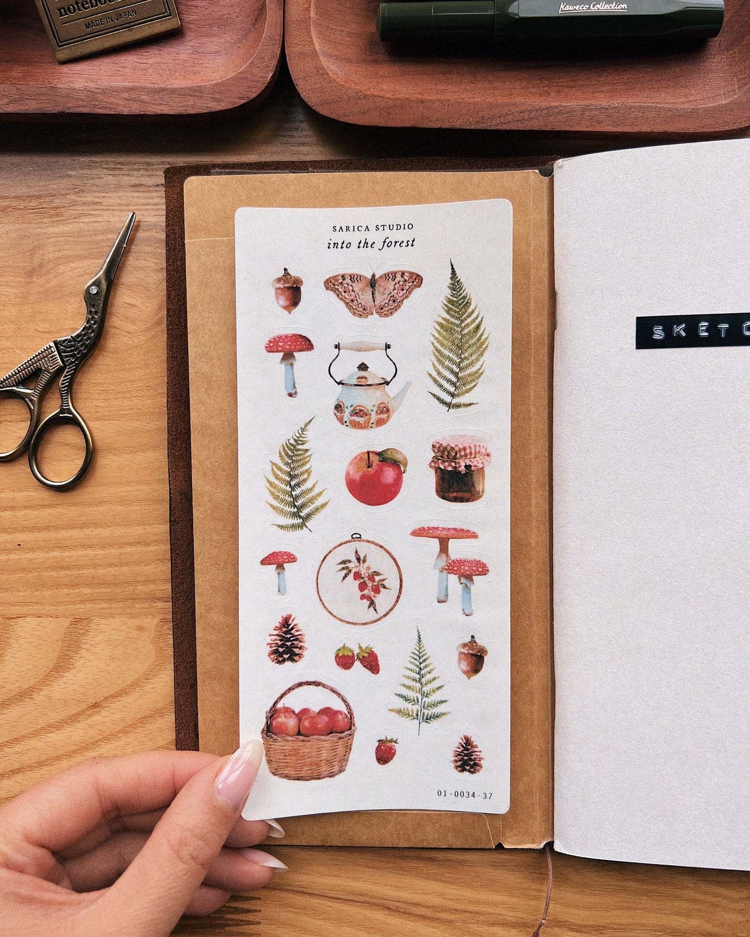 Into the Forest Cottagecore Stickers – Soe & Soe