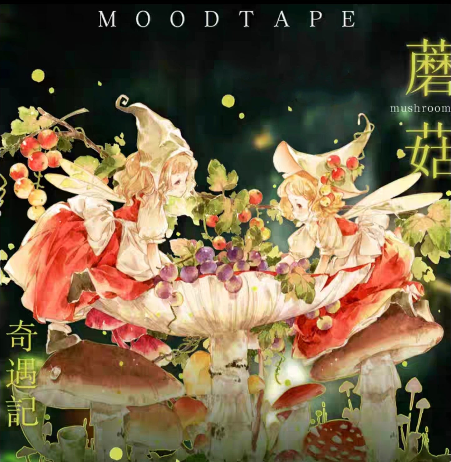 Mushroom Adventure PET Tape