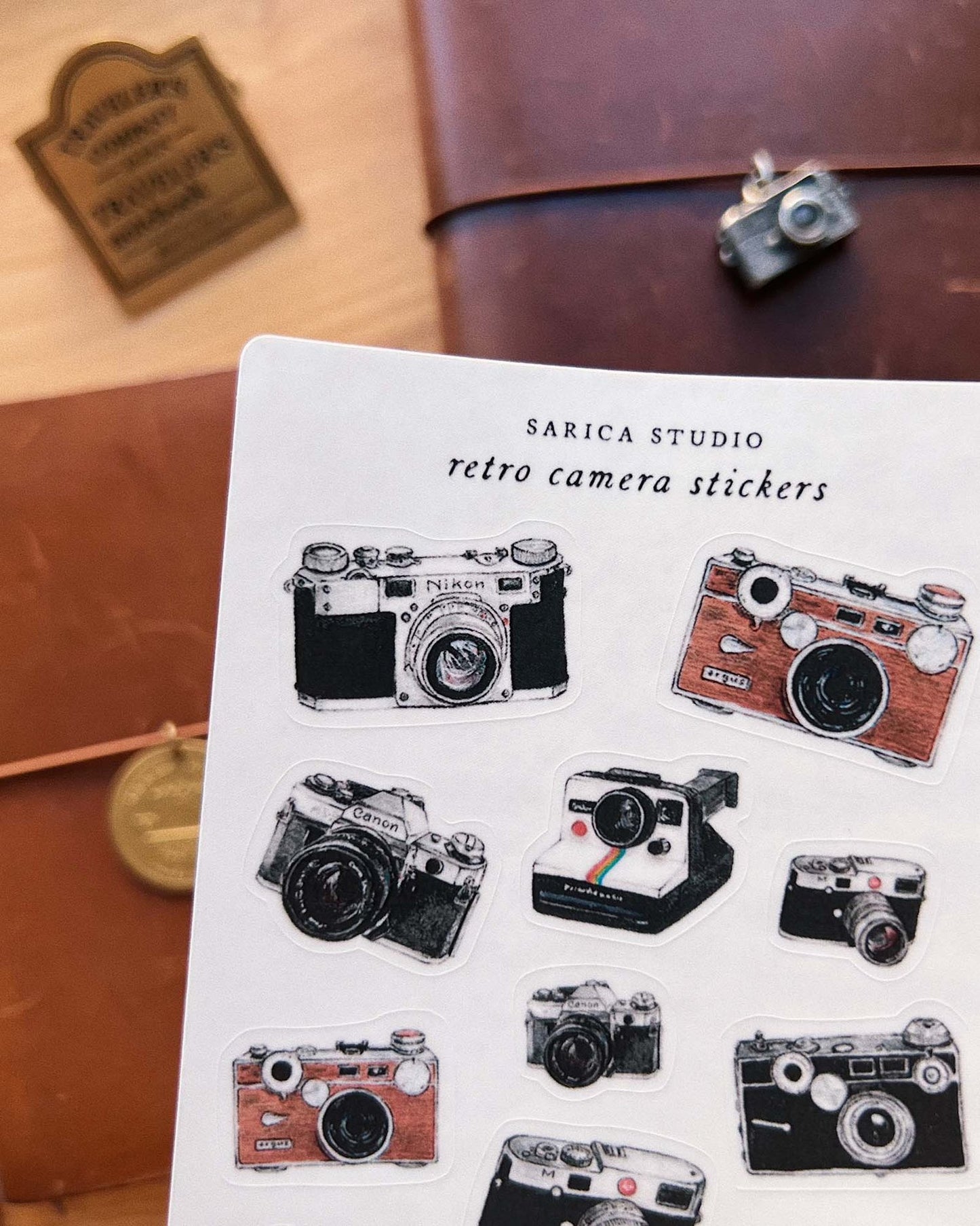 Retro Camera Stickers