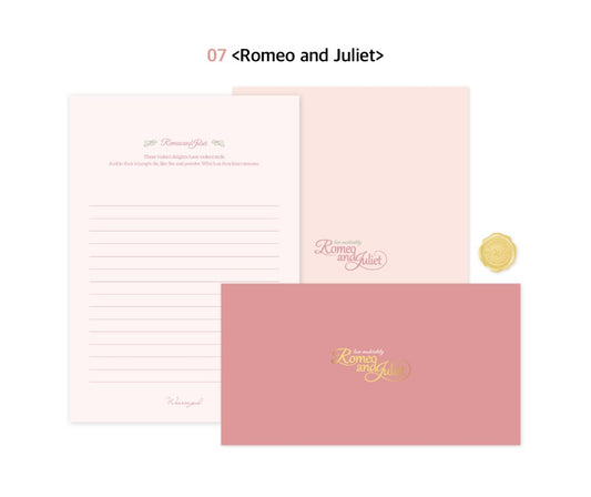 World Literature Letter Set - Romeo and Juliet (5 sets)