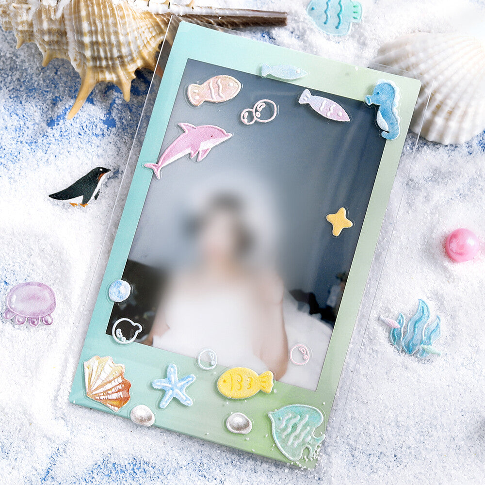 Sea Creatures in Space Pop-Up Stickers