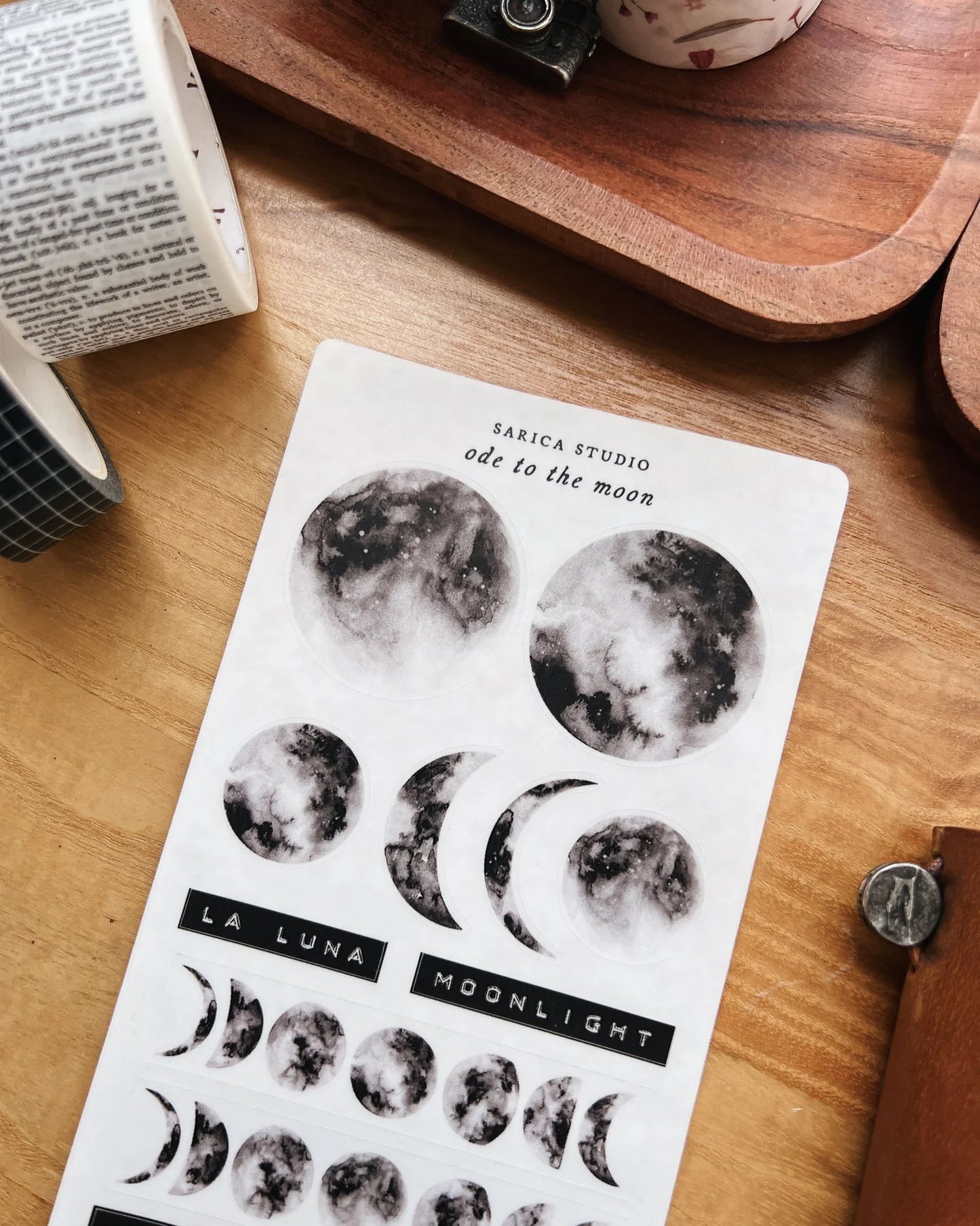 Ode to the Moon Sticker