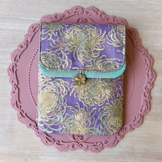 Handmade 6 Slot Chrysanthemum Tea Pen Case