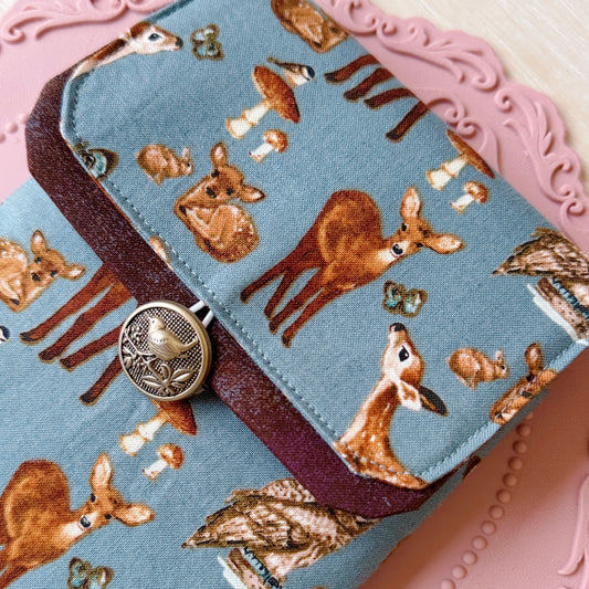Handmade 6 Slot Enchanted Woods Pen Case