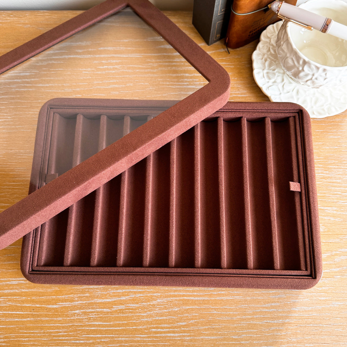 Fountain Pen Tray - Mocha