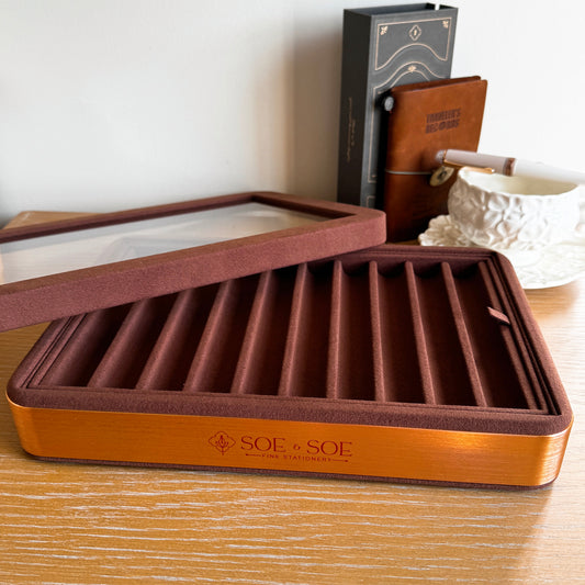 Fountain Pen Tray - Mocha