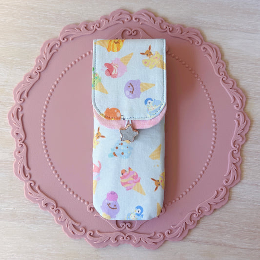 Handmade 3 Slot Gelato Pokemon Pen Case