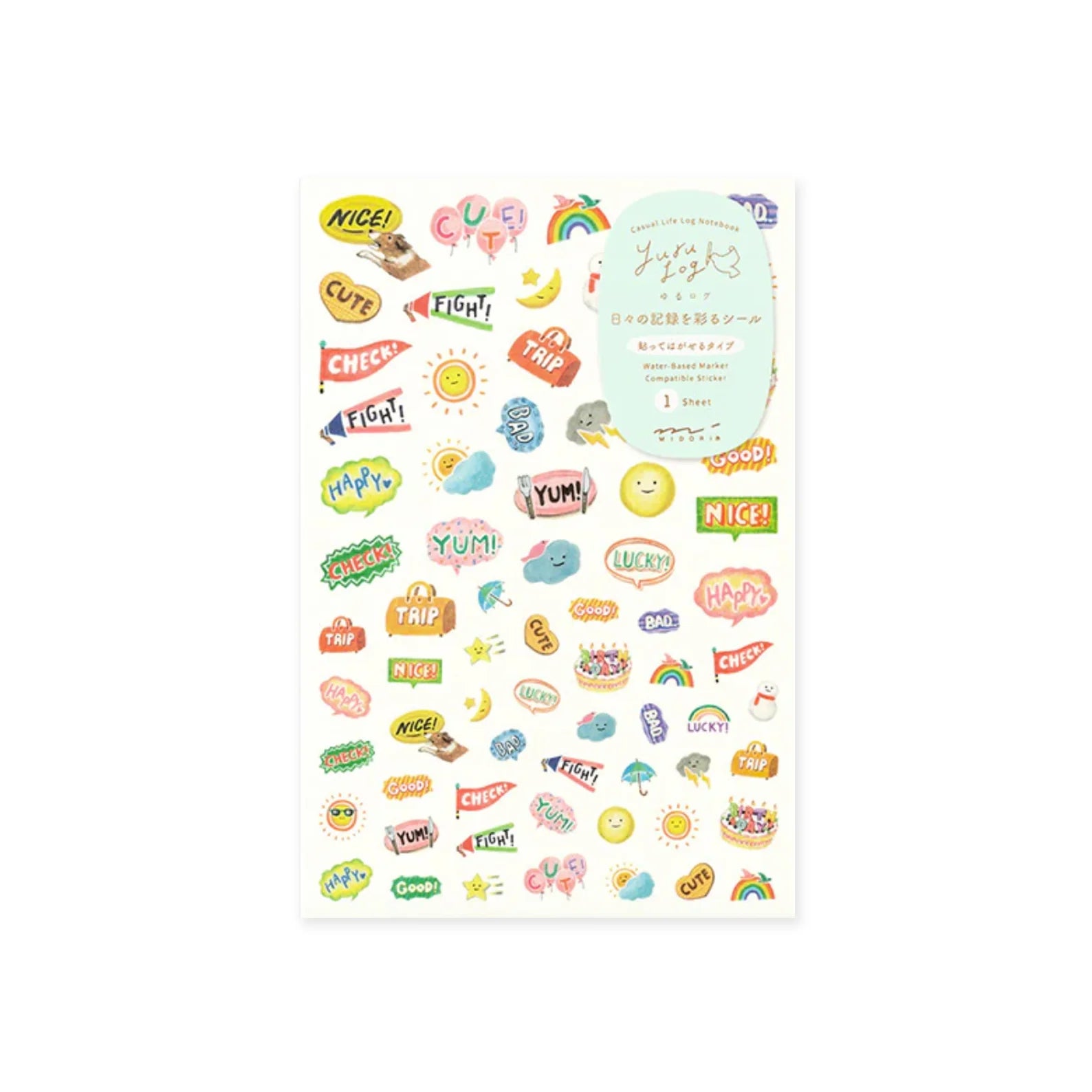 Yuru Log Sticker - Feeling – Soe & Soe