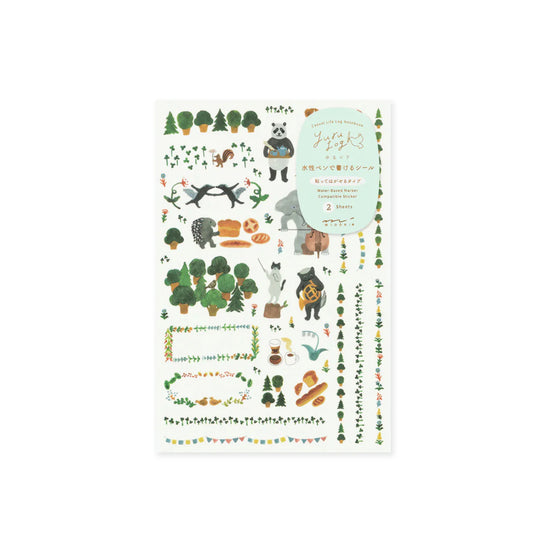 Yuru Log Sticker - Forest Animal