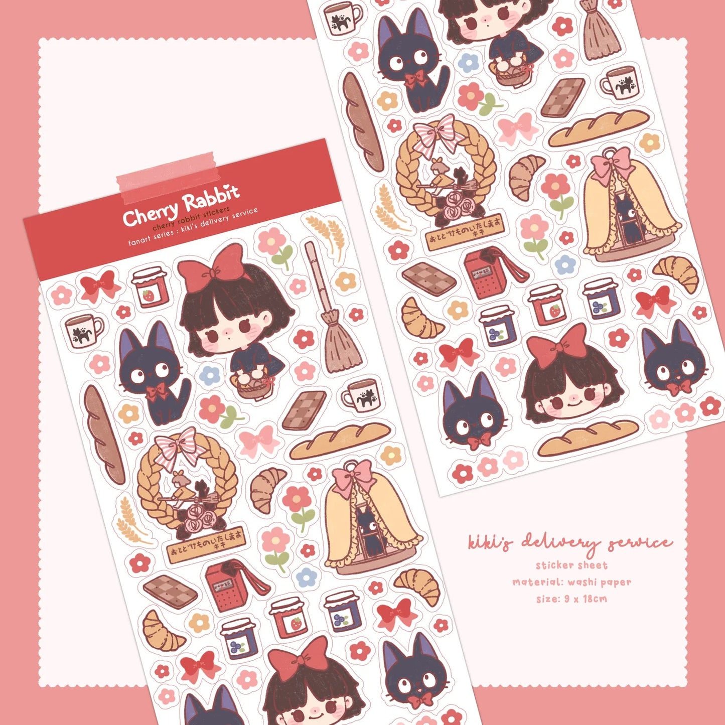 Kiki's Delivery Service Sticker Sheet