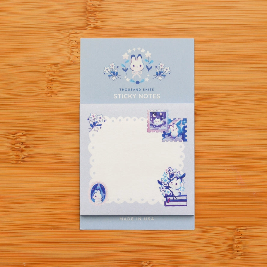 Star Rabbit Bouquet Sticky Notes