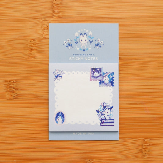 Star Rabbit Bouquet Sticky Notes