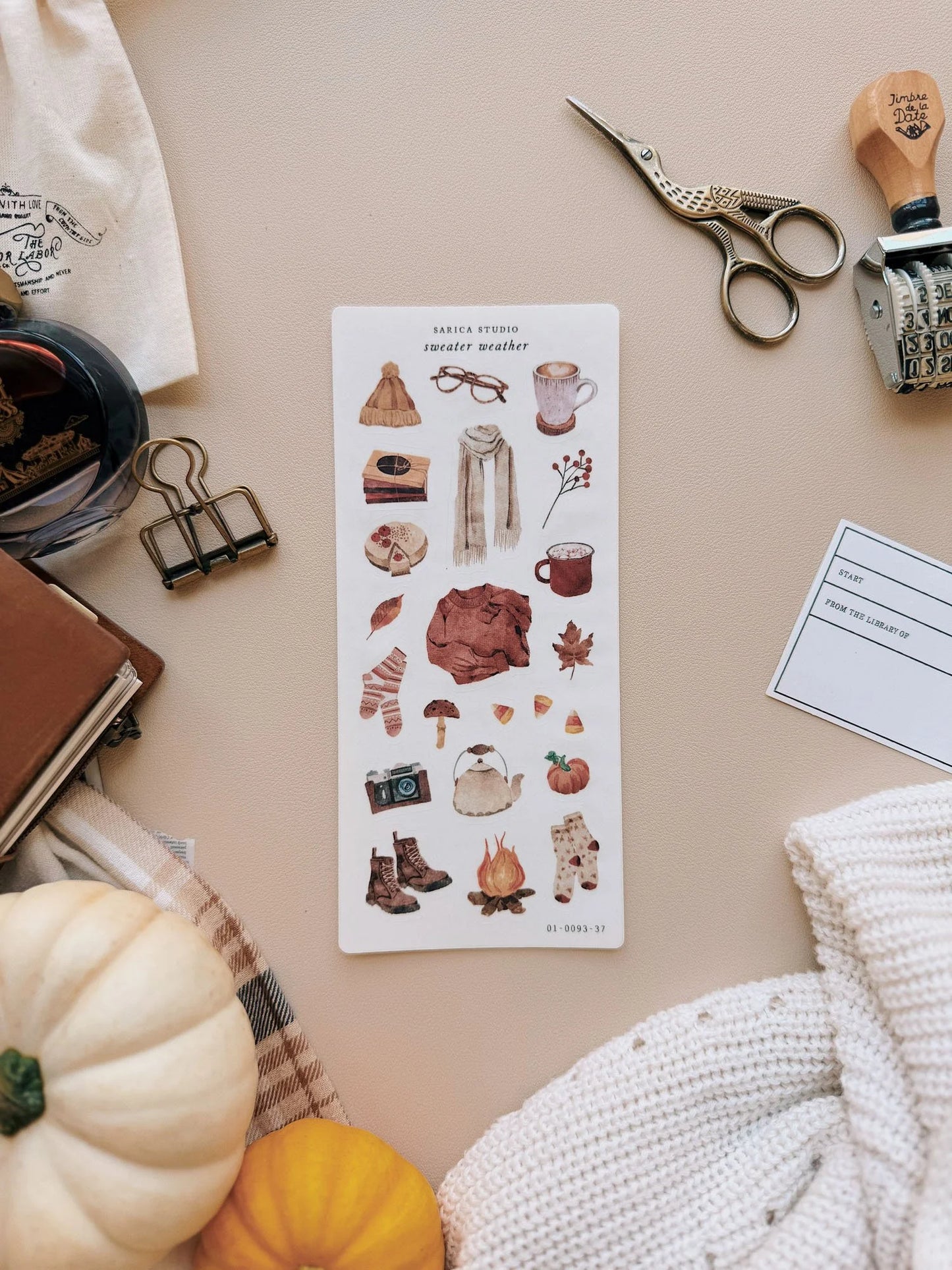 Sweater Weather Stickers