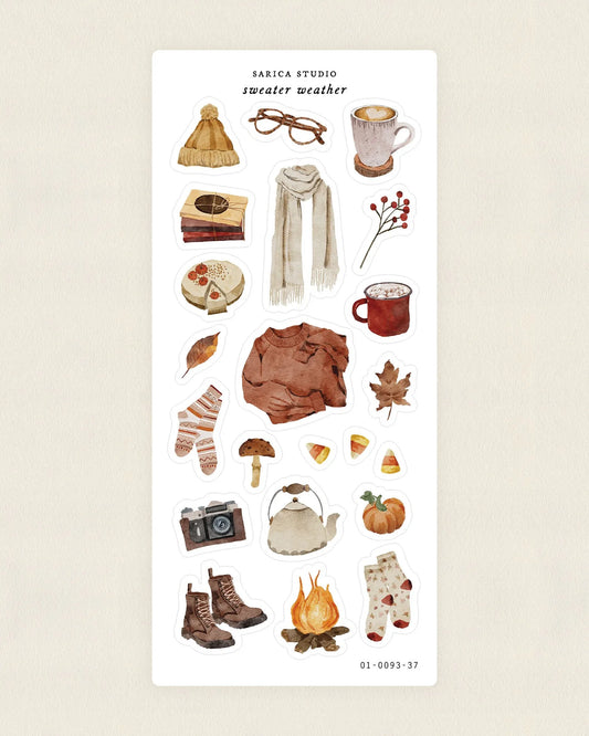 Sweater Weather Stickers