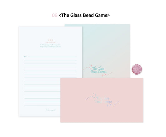 World Literature Letter Set - The Glass Bead Game (5 sets)