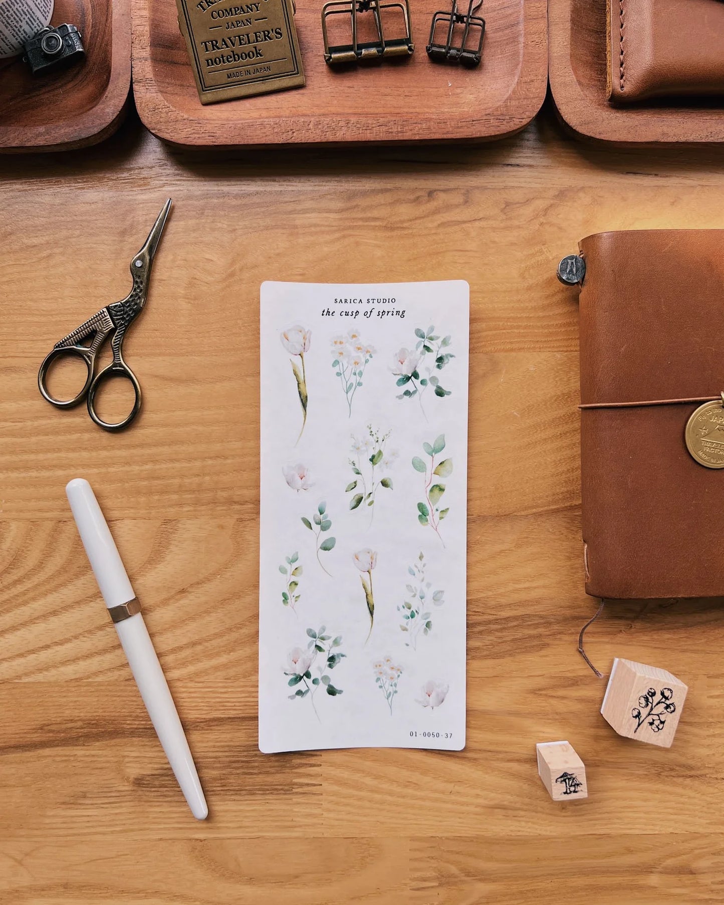 The Cusp of Spring Sticker by Sarica Studio