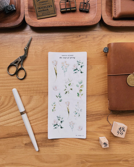 The Cusp of Spring Sticker by Sarica Studio