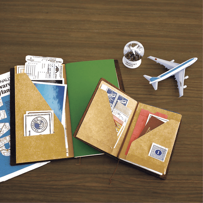 Traveler's Notebook Passport Insert - 010 Kraft Paper Folder