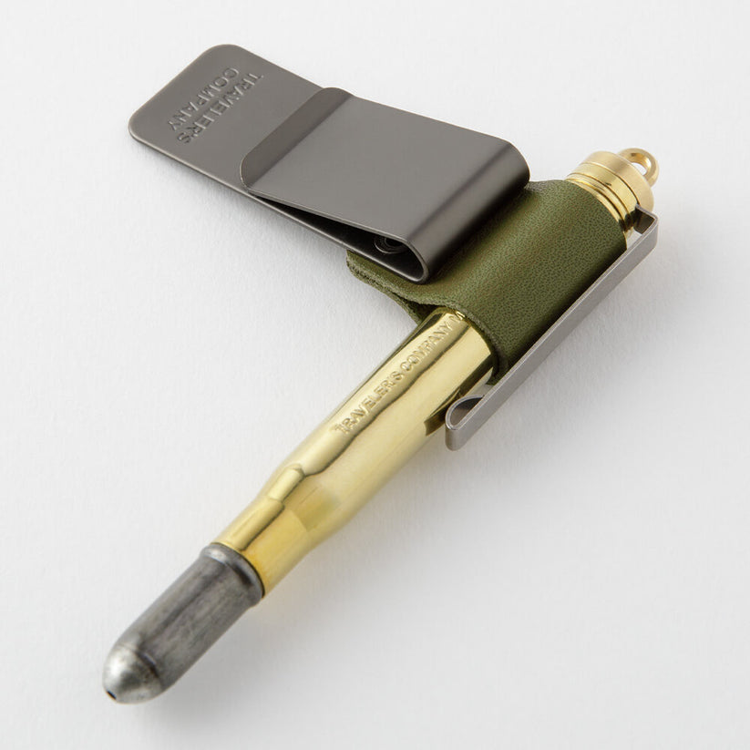 Traveler's Notebook Accessory - 016 Pen Holder Olive