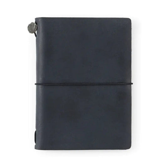 Traveler's Notebook Starter Kit Passport Size - Black