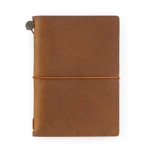 Traveler's Notebook Starter Kit Passport Size - Camel