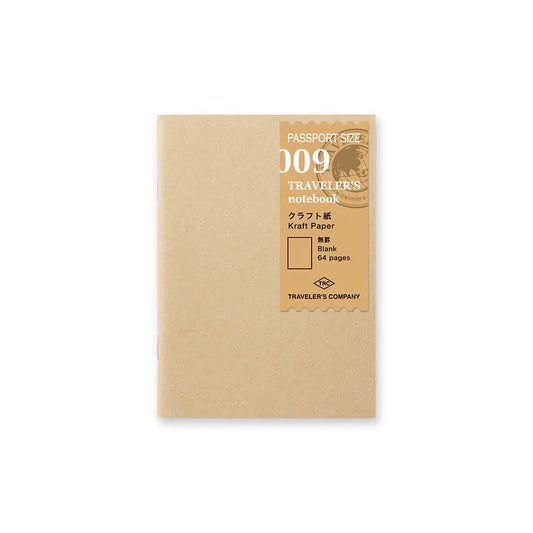 Traveler's Notebook Passport Insert - 009 Kraft Paper