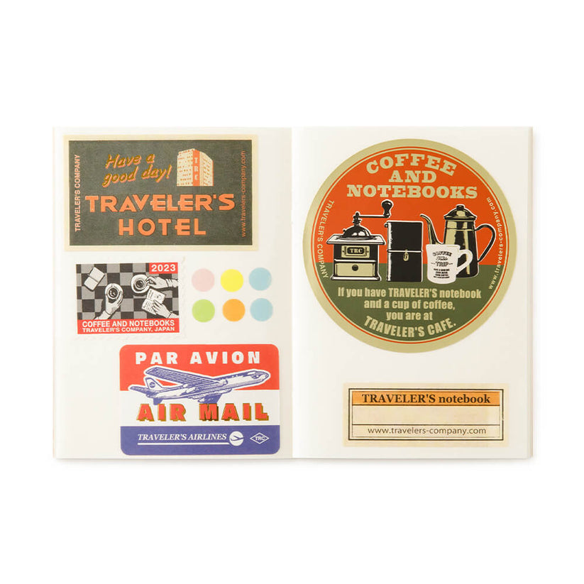 Traveler's Notebook Passport Insert - 017 Sticker Release Paper