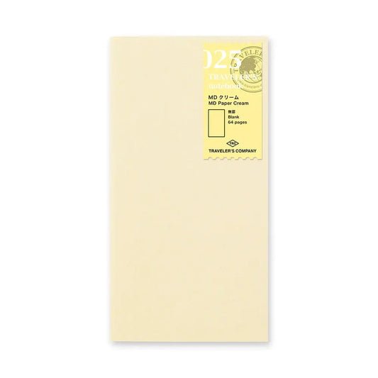 Traveler's Notebook Regular Insert - 025 MD Paper Cream