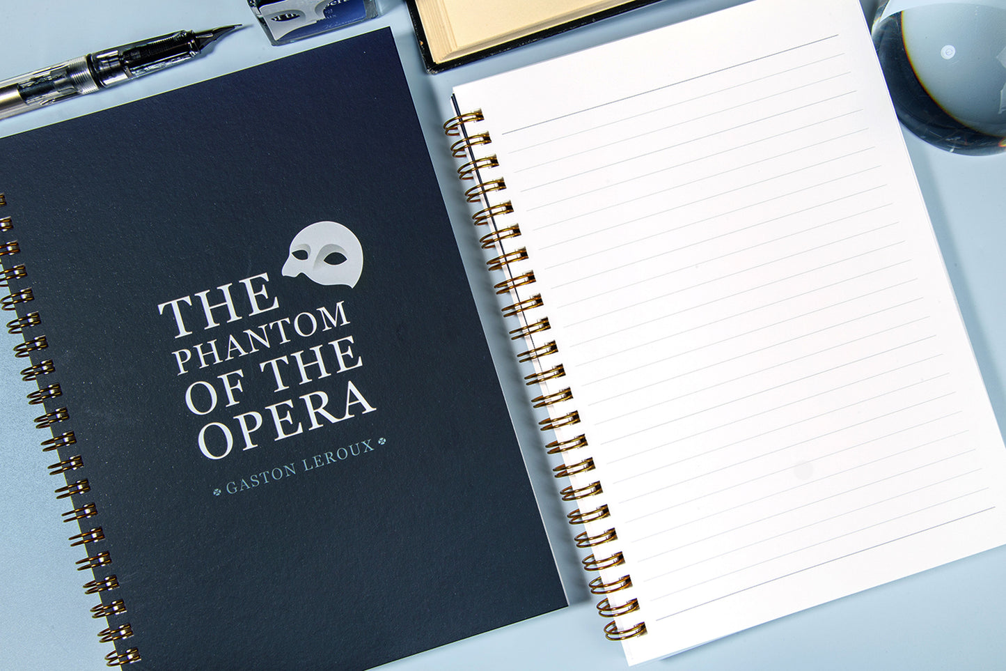 The Phantom of the Opera Spiral Bound A5 Notebook - Line