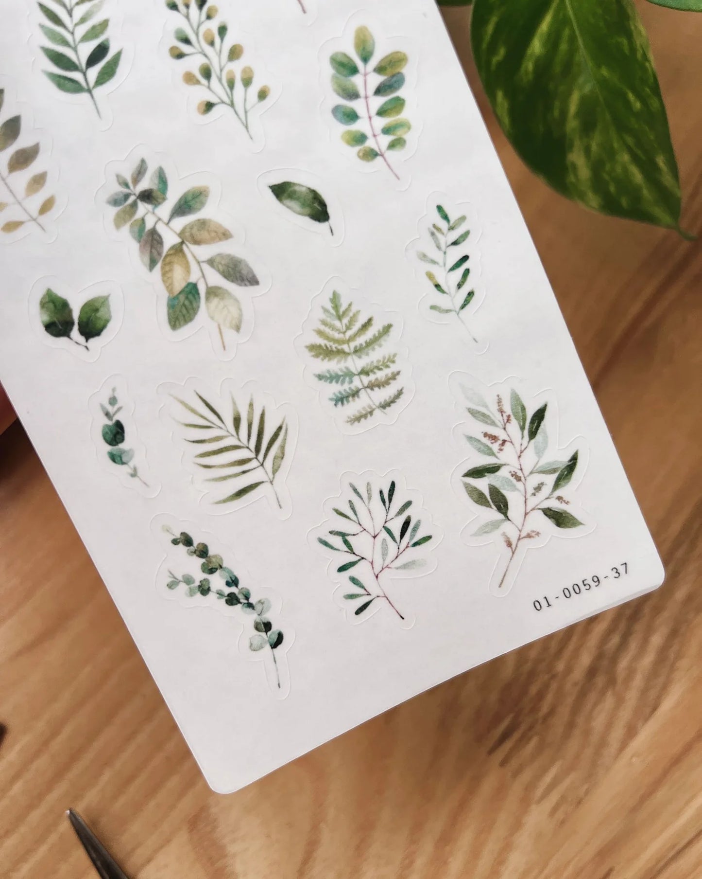 Verdant Greenery Sticker