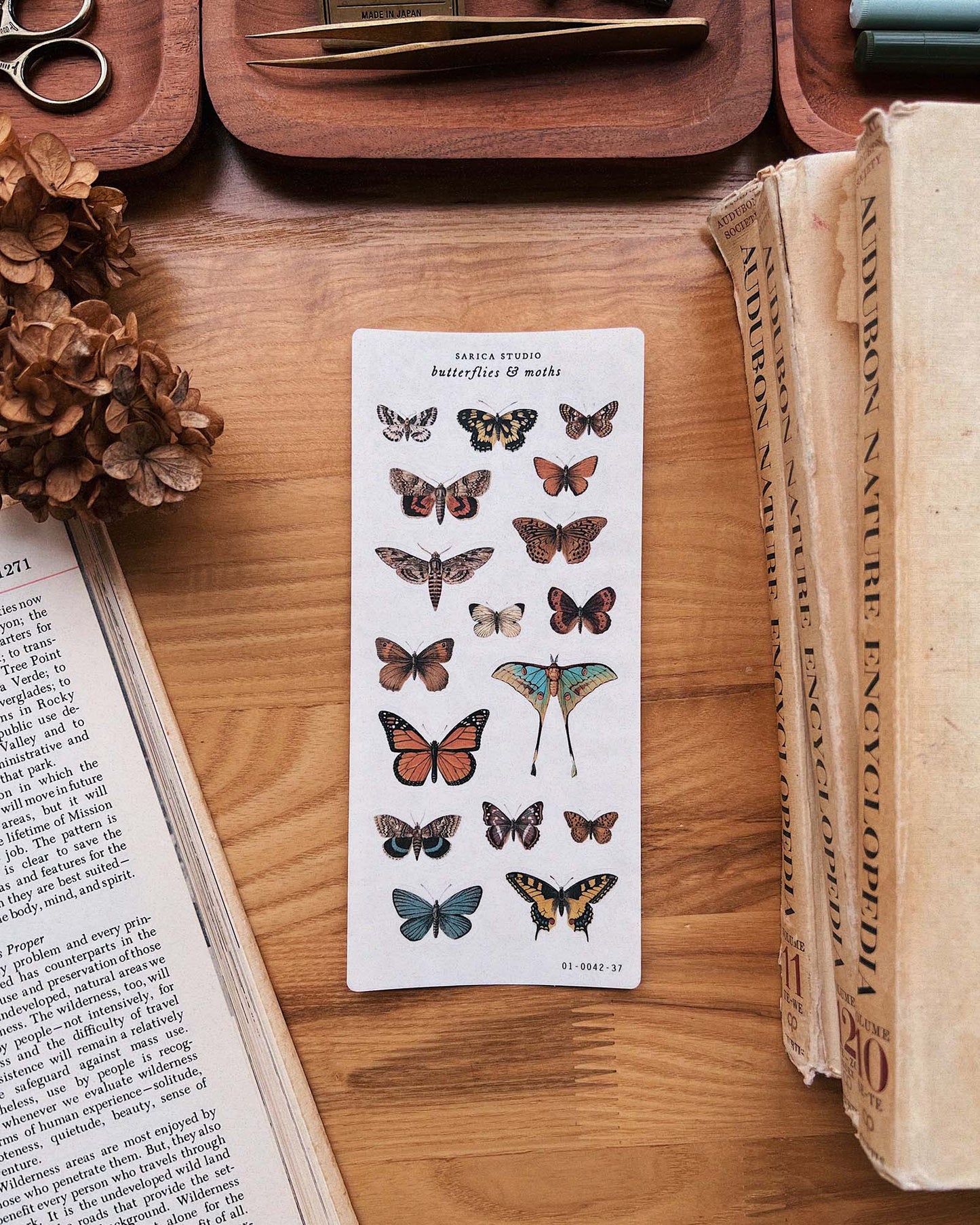 Butterflies and Moths Stickers