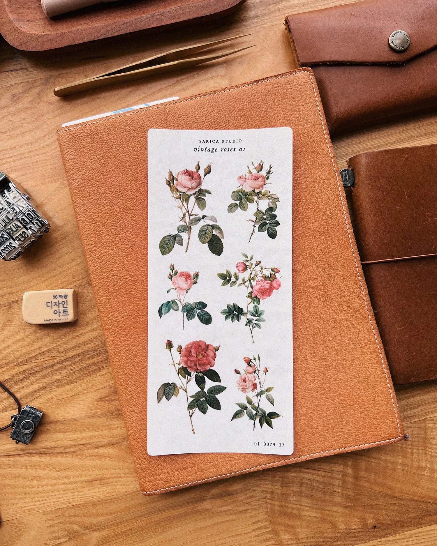 Vintage Roses 01 Sticker by Sarica Studio