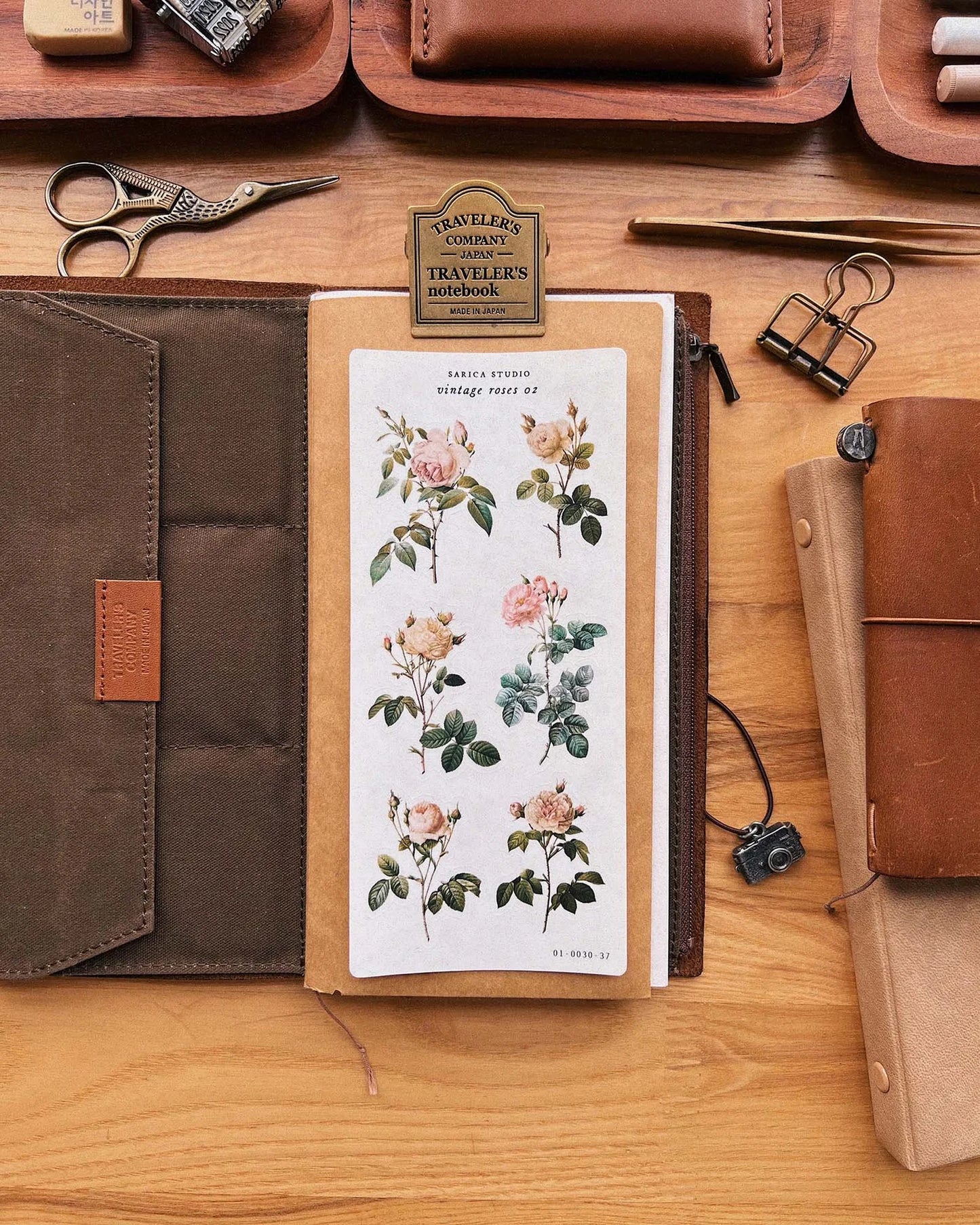 Vintage Roses 02 Sticker by Sarica Studio