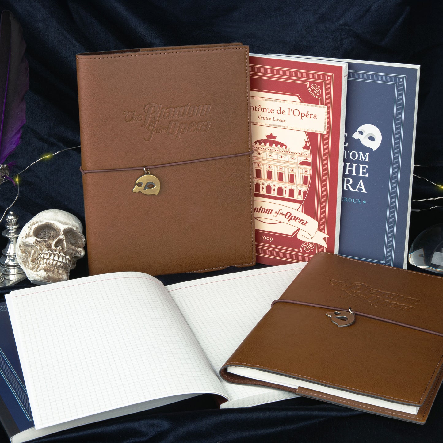 The Phantom of the Opera Leather Journal