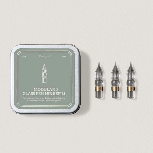 Modular Glass Pen Nib Refill