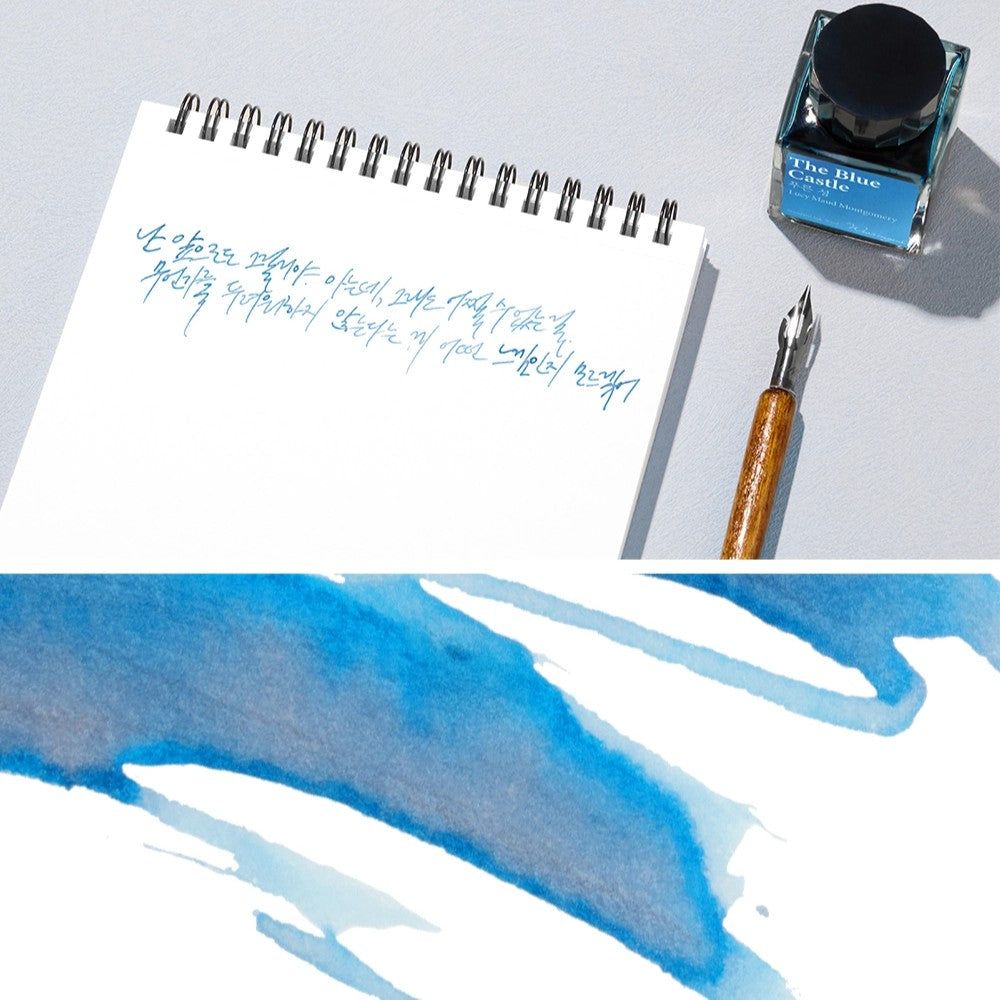 The Blue Castle Fountain pen ink
