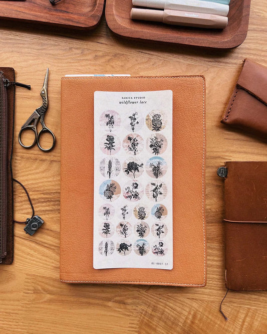 Wildflower Lace Sticker by Sarica Studio