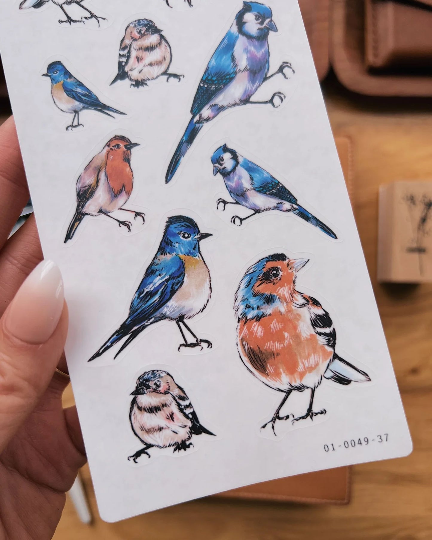 Woodland Bird Sticker