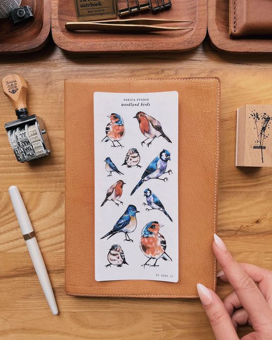 Woodland Bird Sticker