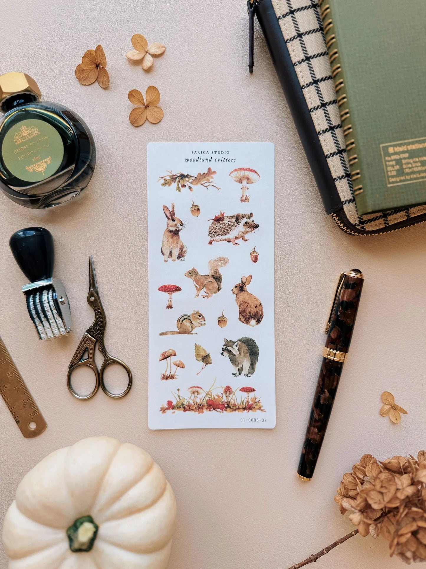 Woodland Critters Sticker
